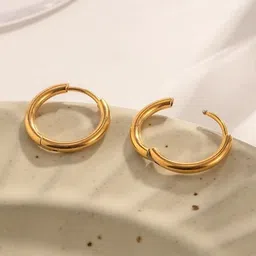 DIMPLERY Circular Hoop Earrings image 4