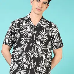 V-Mart Men Floral Opaque Printed Casual Shirt-image-92