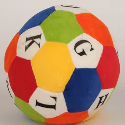 Dukiekooky Kids Super Cute & Adorable Multicolour Kiddies Ball Soft Plush Toy Height - 17 cm image 4