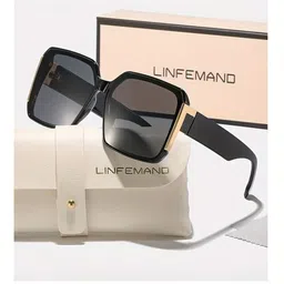 OUDI Women UV Protected Lens Square Sunglasses OUGLA65_778656684977 image 3