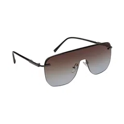 MacV Unisex Brown Lens & Black Shield Sunglasses with-picture-12