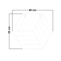 Art Street White DIY Metal Wall Hanging Grid For Photos with Clips image 4