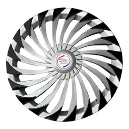 Auto Pearl HuDC42 R14 Press Type Wheel Hubcap with Retention Ring 35.56 cm (14 Inch) for Nissan Sunny Diesel XE (Pack of 4 Pcs) image 2