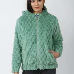 Forever 21 Green Regular Fit Jacket image 1