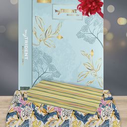 MYTRIDENT Moments Yellow Floral Printed 120TC Pure Cotton Queen Bedsheet & 2 Pillow Covers-picture-15