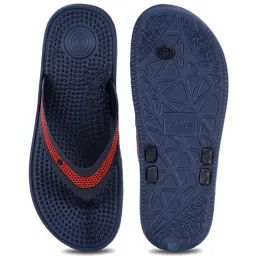 Bata Men's Red Flip Flops image 3
