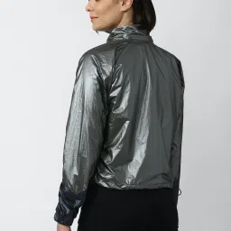 Forever 21 Grey & Navy Regular Fit Jacket image 2