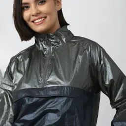 Forever 21 Grey & Navy Regular Fit Jacket image 5