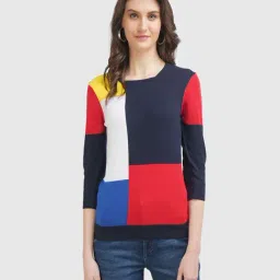 United Colors of Benetton Multicolor Regular Fit Sweater-picture-27