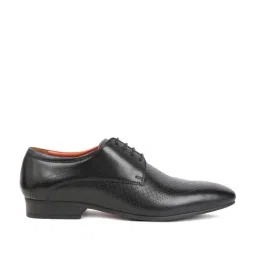 Gabicci Men's Debonair Black Derby Shoes-picture-26