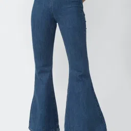 FOREVER 21 WOMEN HIGH WAIST SLIM FIT ANKLE LENGTH JEANS-image-82