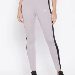 Clovia Light Grey Regular Fit Tights image 1