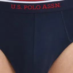 U.S. Polo Assn. Blue Regular fit Briefs image 4