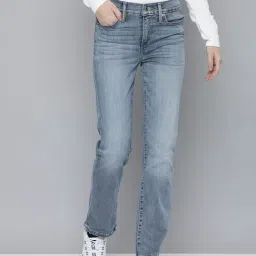 Levi's Women's Blue Mile High Super Skinny Fit Jeans-picture-21