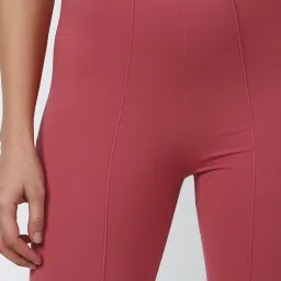 Forever 21 Pink Regular Fit Pants image 5