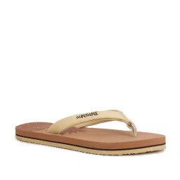 Bata Women's Brown Flip Flops image 2