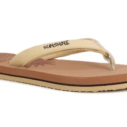 Bata Women's Brown Flip Flops image 4