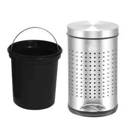 Grassland Peddle Dustbin Plain Type Stainless Steel 22 L, 100403 PDBP-22 image 4