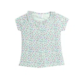 Smarty Kids Green Printed Top with Pyjamas image 3