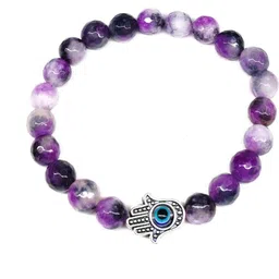 Divine souvenirs Unisex Artificial Beaded Elasticated Bracelet-picture-38