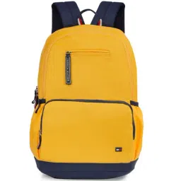 Tommy Hilfiger Tadpole Yellow Polyester Solid Backpack - 30 Ltrs-image-27