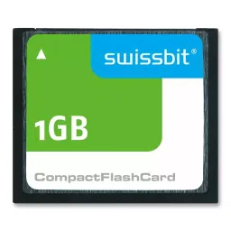 SWISSBIT CARD, COMPACTFLASH, 1GB, SFCF1024H1BK2MT-I-MO-553-SMA-picture-47