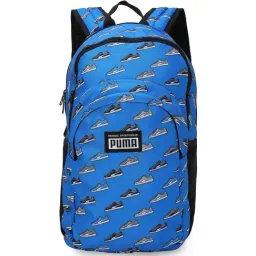 Puma Academy Racing Blue Polyester Printed Backpack - 25 Ltrs-picture-34