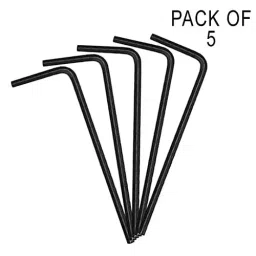 B K JAGAN & CO Size 1.5 mm Allen Key Black, B.K.J064 (Pack of 5) image 4