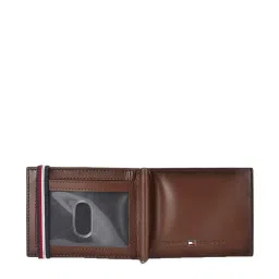Tommy Hilfiger Damion Tan Solid Money Clip Wallet for Men image 3