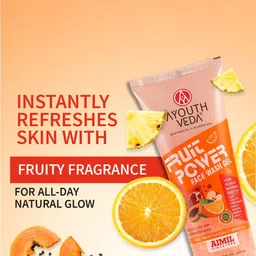 AYOUTHVEDA Set Of 2 Fruit Face Wash 100 ml Each image 4