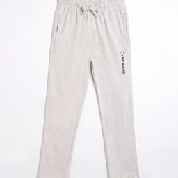 Campana Boys Typography Straight Fit Mid Rise Cotton Track Pants-picture-23