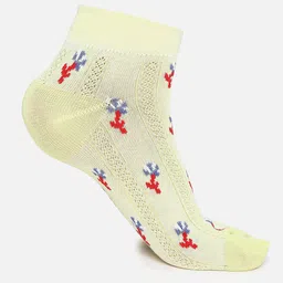 BAESD Unisex Pack Of 4 Patterned Ankle Length Thumb Socks image 4