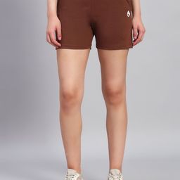 GRIFFEL Women Loose Fit High-Rise Shorts-picture-7