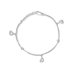 Taraash Heart 92.5 Sterling Silver Bracelet-picture-42