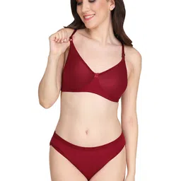 Liigne Pack Of 4 Everyday Bra Pure Cotton Lingerie Set image 3