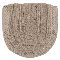 saral home Saralhome BERA Cotton Antiskid 2pc Bathset Beige. 45x75-45cm x 50cm image 3