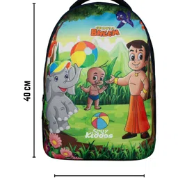 Smily Kiddos - Licensed Chhota BheemJunior Backpack 2 - Blue - 16 Inch image 3