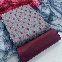 Suha Unstitched Dress Material-picture-6