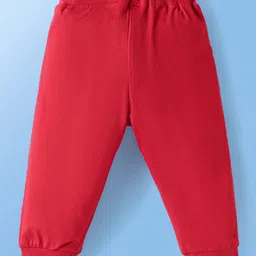 Doodle Poodle Single Jersey Knit Christmas Theme Printed Lounge Pants Pack of 2 - Grey & Red image 5