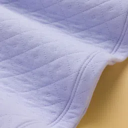 ToffyHouse Knitted Full Sleeves Frock With Bow Applique - Blue image 5