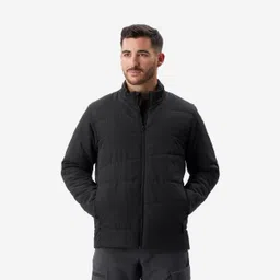 forclaz Men Puffer Jacket for Trekking - MT50 Black image 1