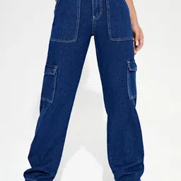 DressBerry Women Comfort Straight Fit Mid-Rise Stretchable Jeans-image-97