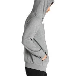 Puma Essentials Grey Hooded Sweatshirt image 3