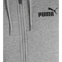 Puma Essentials Grey Hooded Sweatshirt image 4