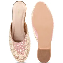 Inc.5 Women's Rose Gold Mule Shoes image 3