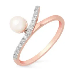 Malabar Gold and Diamonds 18k Rose Gold Diamond Ring-picture-19