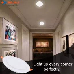 Bajaj 9W Cool Day Light Round LED Panel Light White 830276 (Pack of 2) image 3