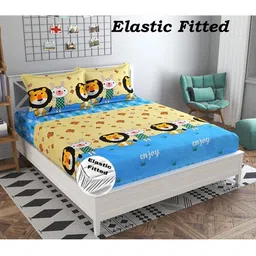 WELLNEST Unisex Multi Bedsheets image 1