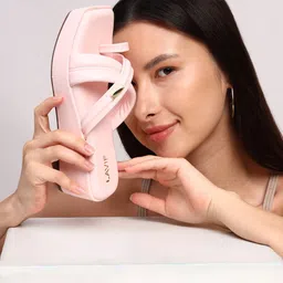 Lavie Women Solid Wedge Heel Gladiators with Bows image 1