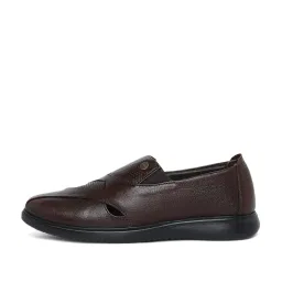 Buckaroo Men's SKIPPER Brown Fisherman Sandals image 3